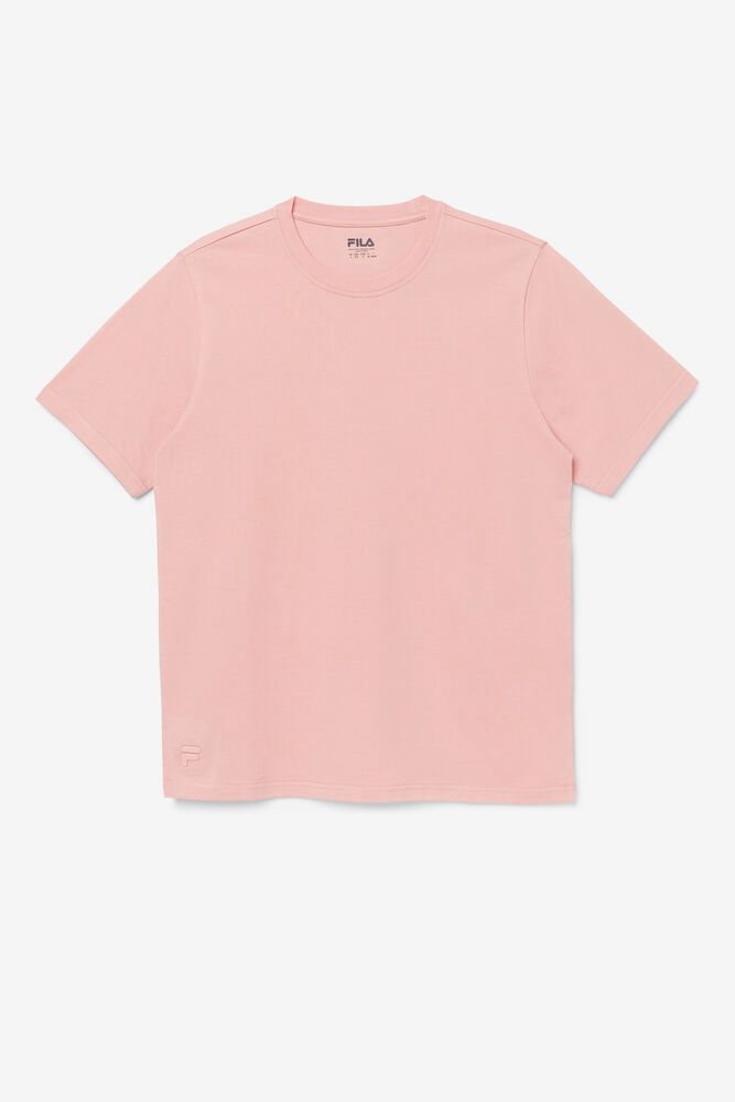 Fila T-Shirt Mens Pink Vinny - Ireland 64213-DVNL